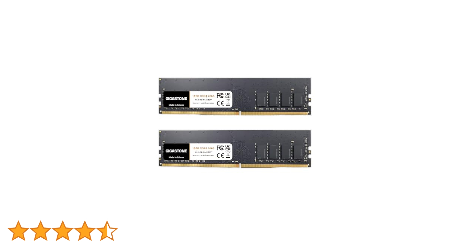 Amazon.co.jp: 【メモリ DDR4】GIGASTONE 16GBx2枚 (32GB Kit